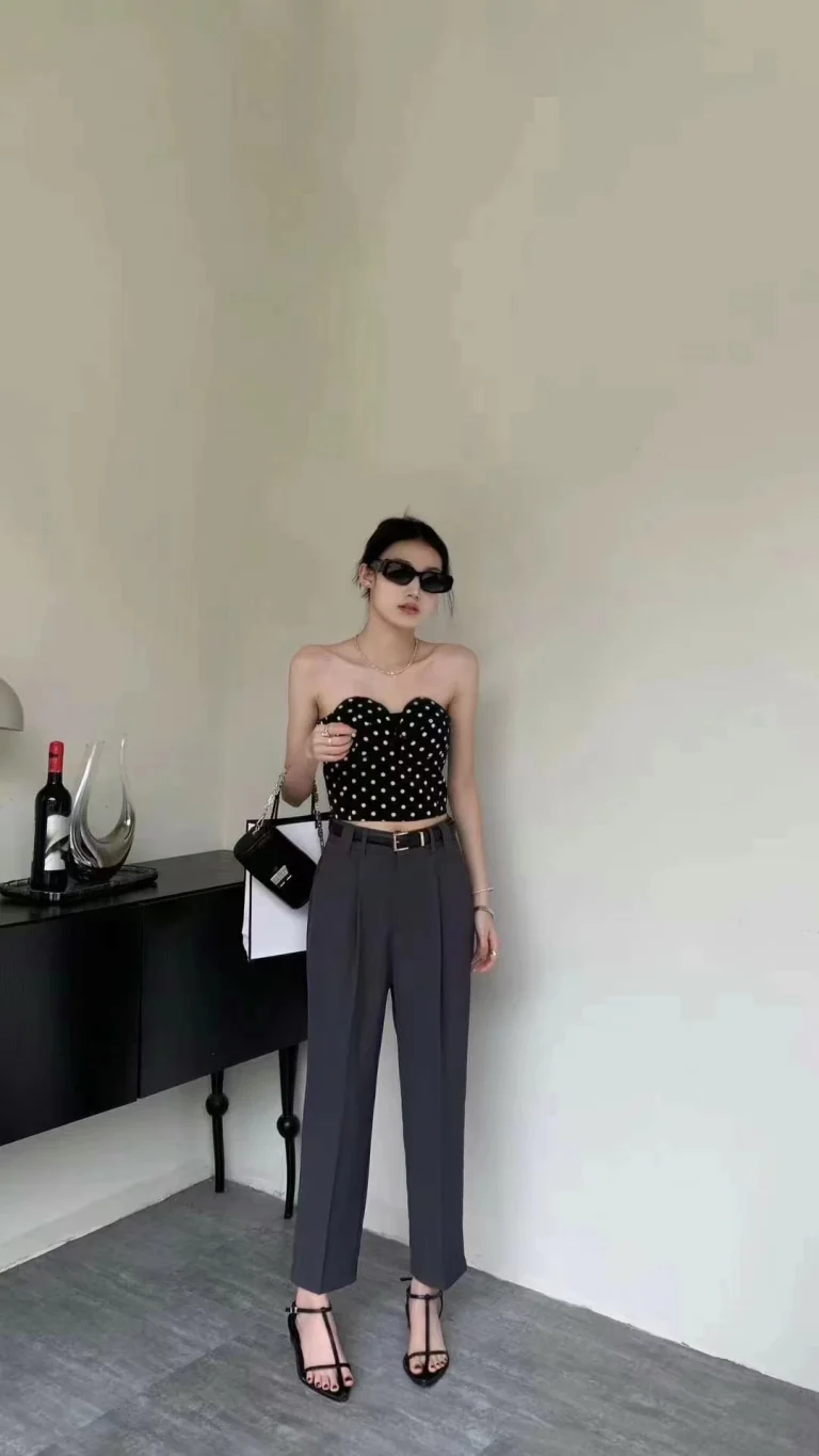 بنطلون رسمي بحزام