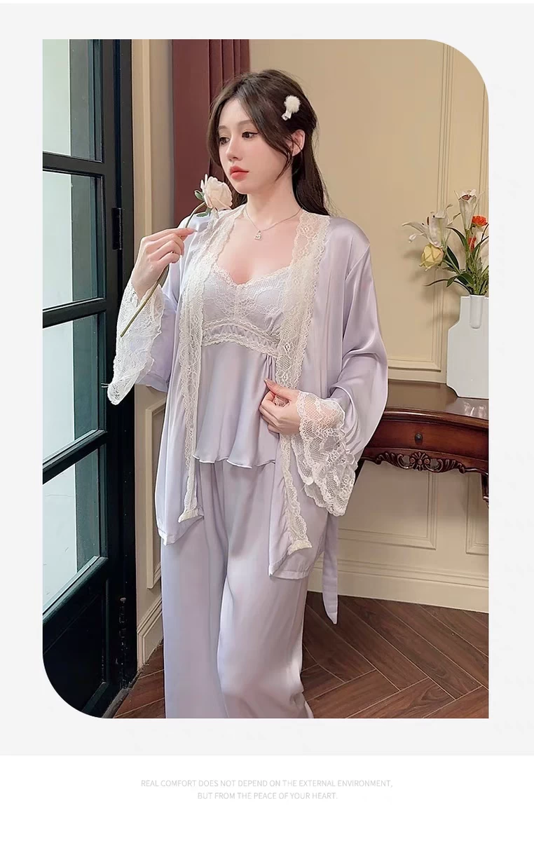 طقم بيجاما من ثلاث قطع