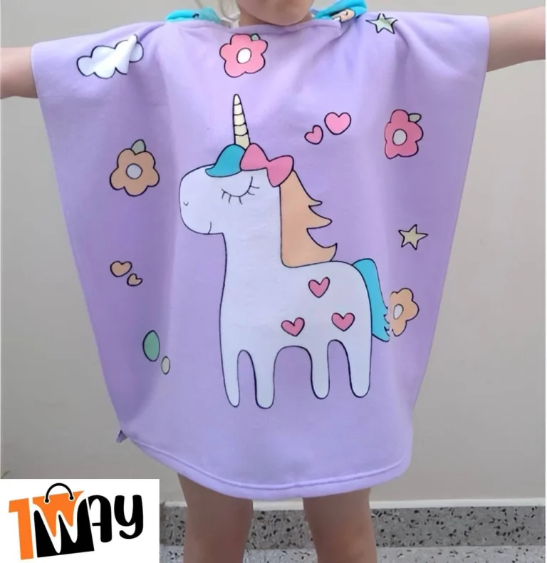 منشفة للفتيات مقاس صغير