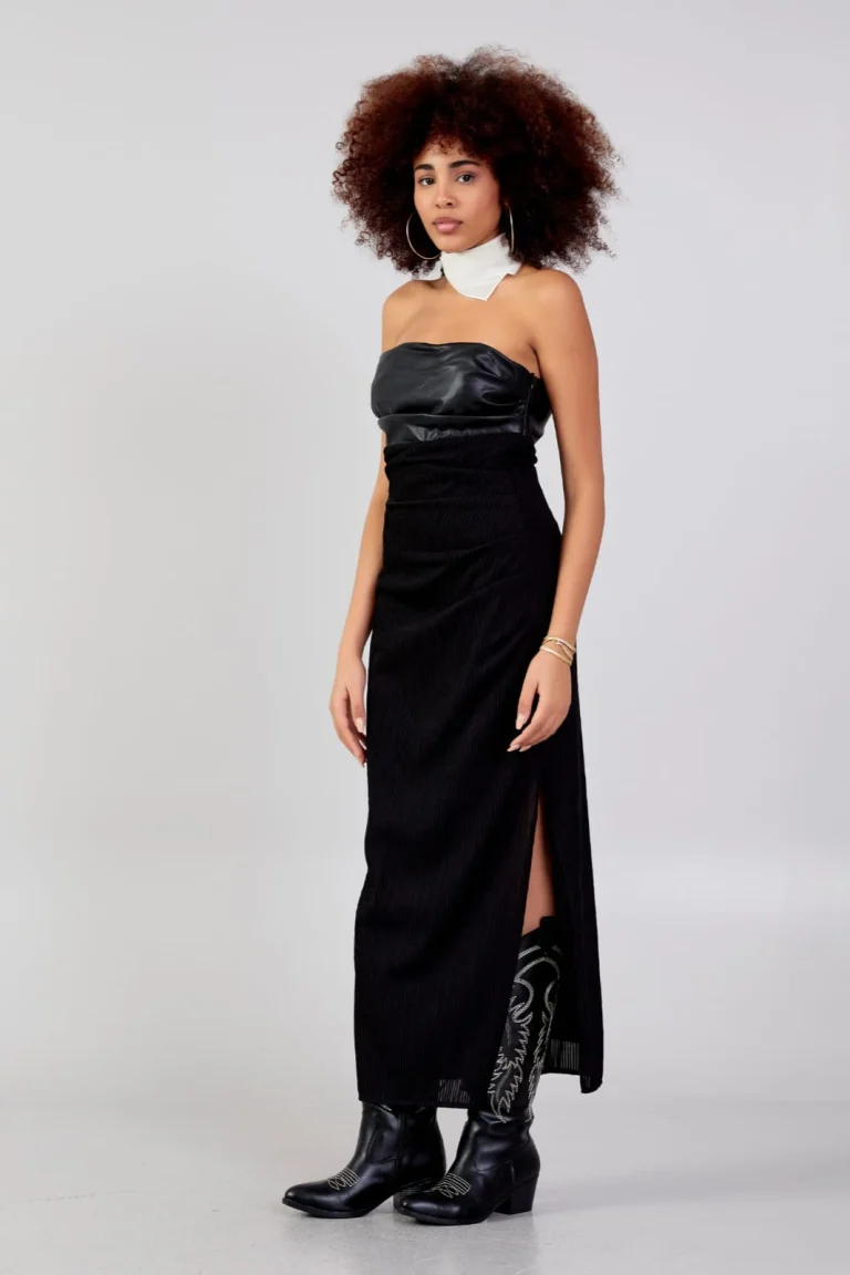 فستان اوف شولدرز بتصميم اوروبي