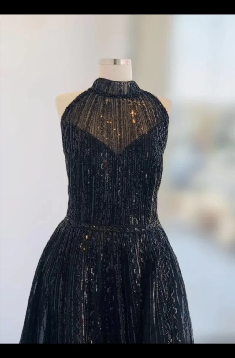 فستان سهرة اسود