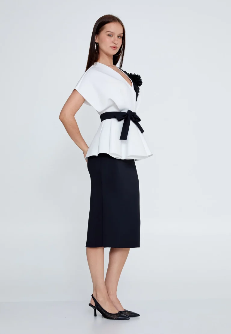 فستان رسمي بحزام