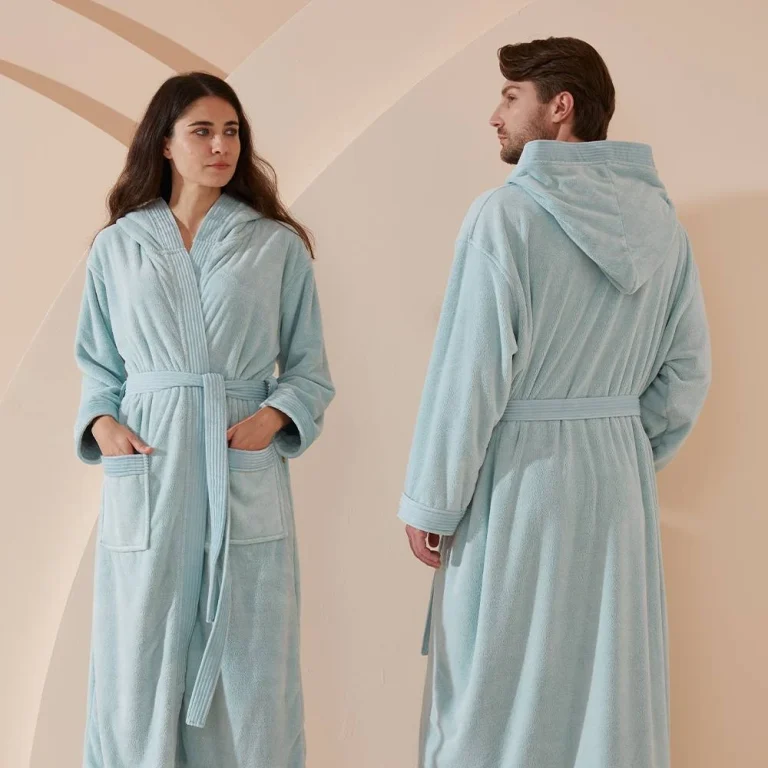 روب مودرن بقبعه – تركواز للجنسين