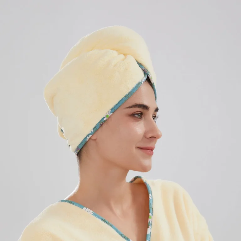 غطاء شعر أنيق ليموني