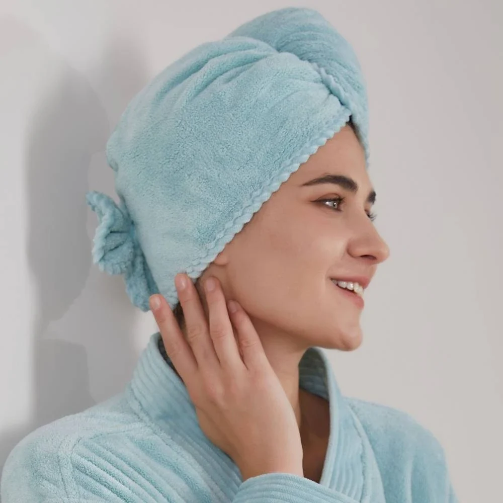 غطاء شعر مودرن تركواز