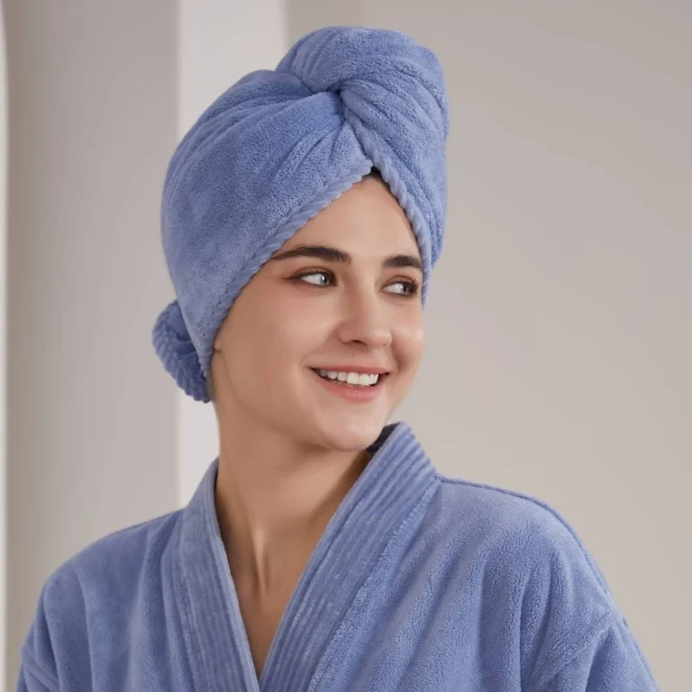 غطاء شعر مودرن بترولي أزرق