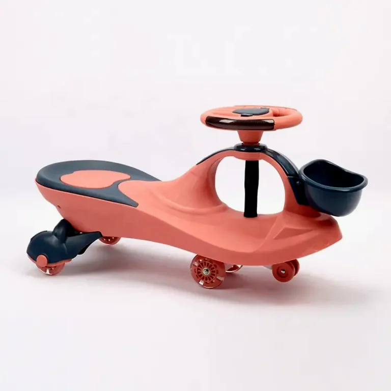 سيارة أطفال بلاستيكية بضوء وموسيقى