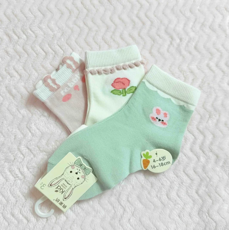 طقم جوارب للاطفال 3قطع