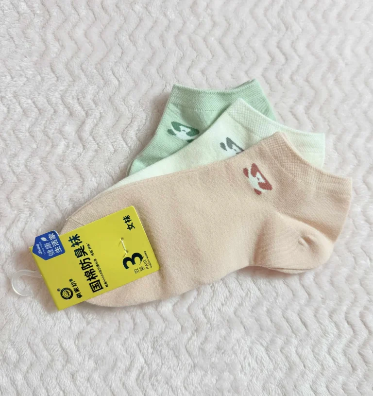 شرابات نسائيه قطنيه 3 ازواج