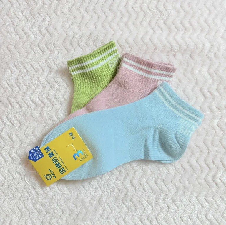 3ازواج من اطقم الجوارب القطنية النسائية