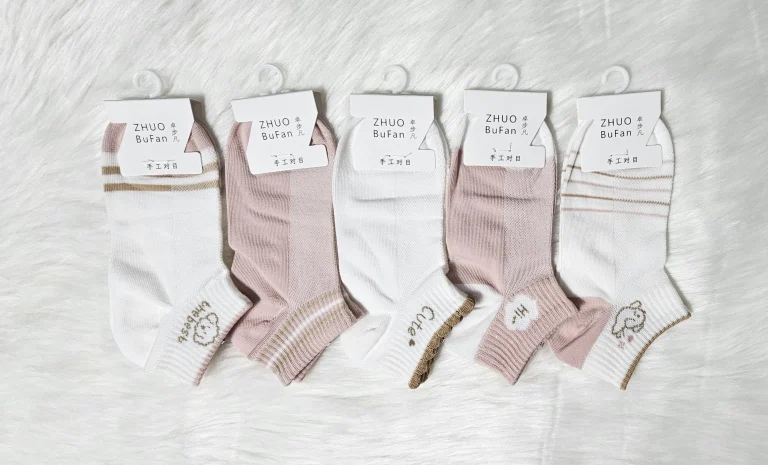 طقم جوارب قطنية للبنات 5ازواج