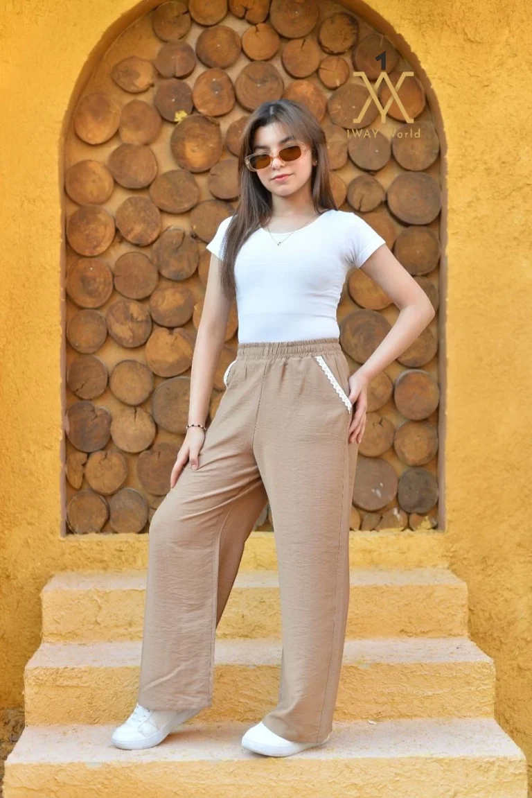 بطلون بناتي قطن 100%