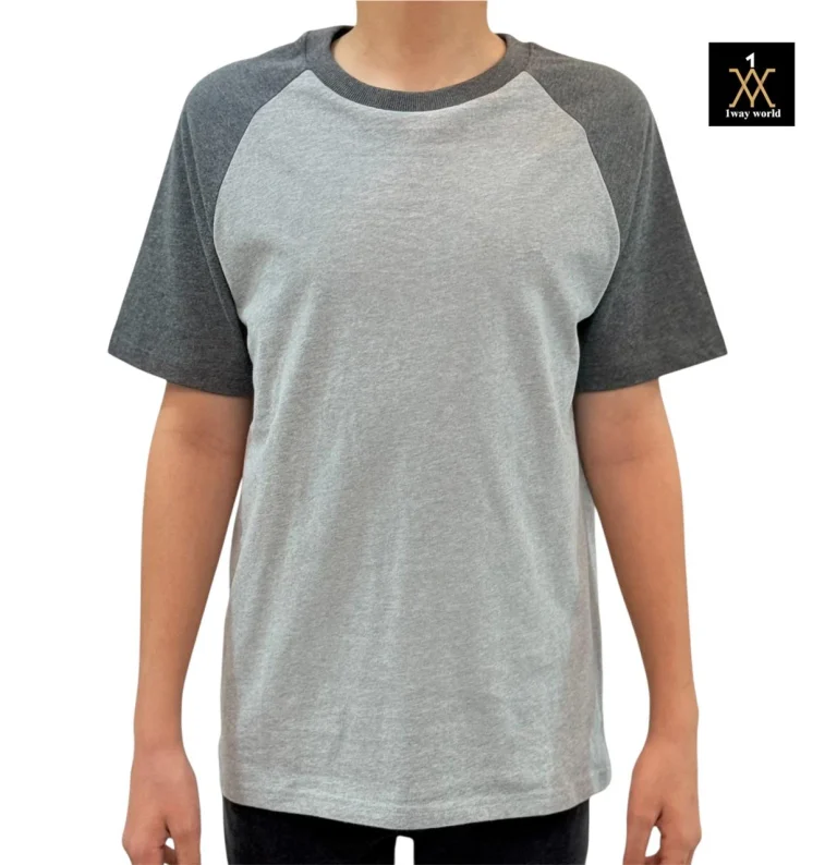 تيشرت رياضي ثنائي اللون انيق