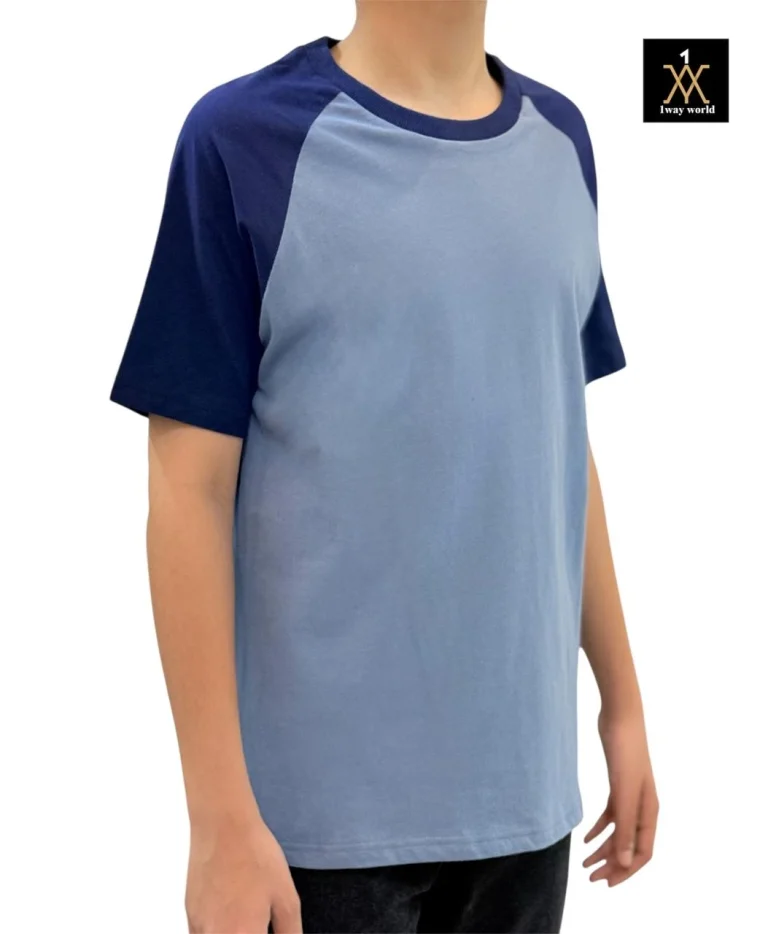 تيشرت رياضي ثنائي اللون انيق