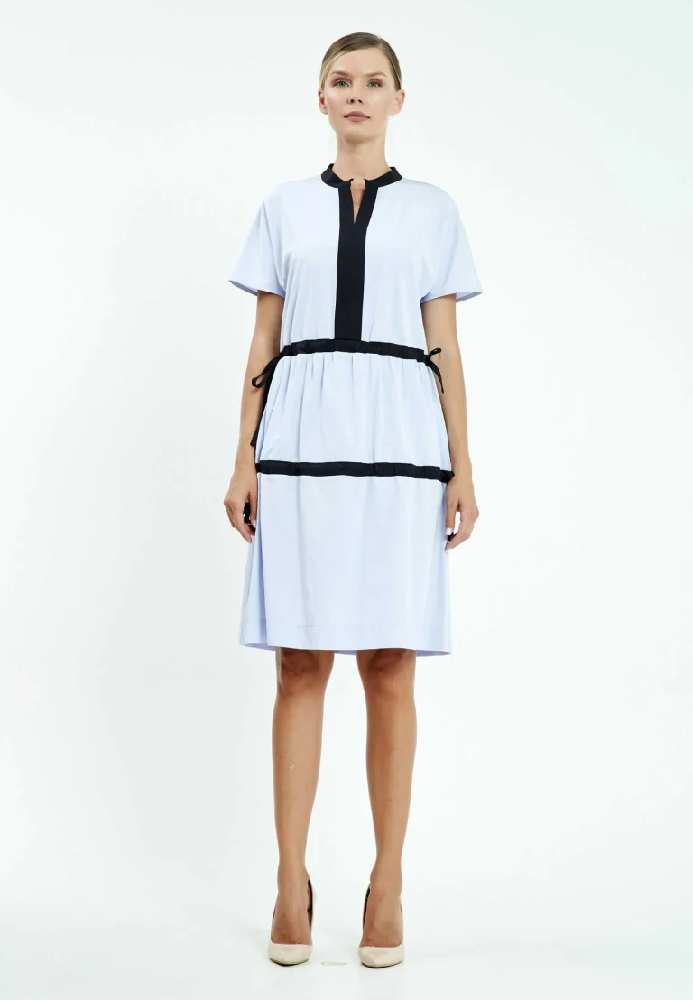 فستان تركي قصير بتصميم أنيق