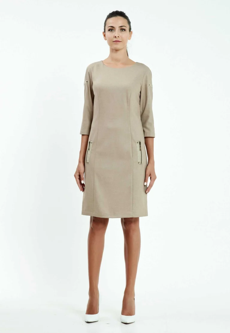 فستان تركي أنيق بتصميم عملي وعصري