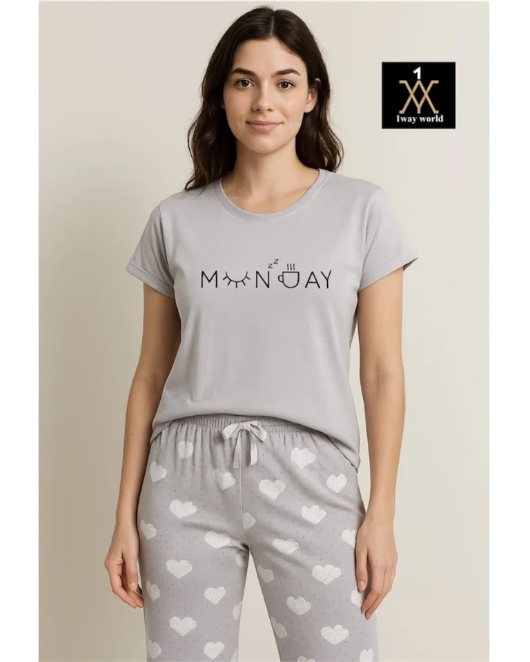 بيجامه بتصميم بسيط وجودة تركيه فاخرة