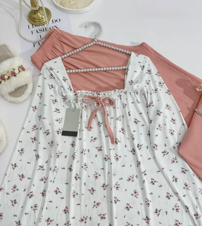 بجامة أوف شولدر بتصميم مميز وخامه مريحه