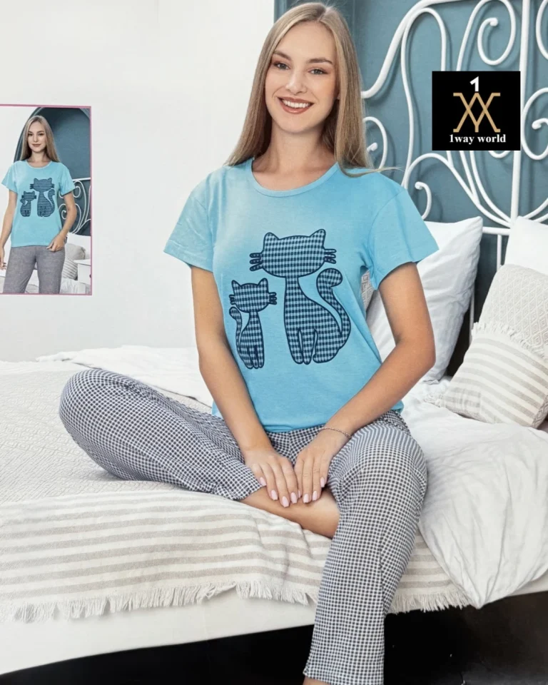 بيجاما نسائية – تصميم تركي أنيق ومريح