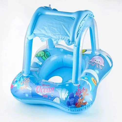 عوامة أطفال قابله للنفخ مع مظلة حماية