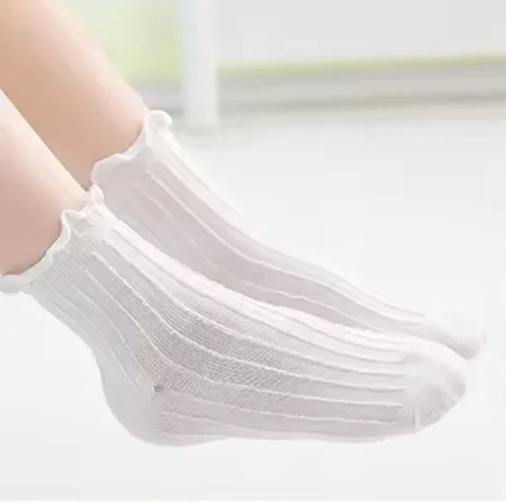 شرابات قطنية مرنة للأطفال