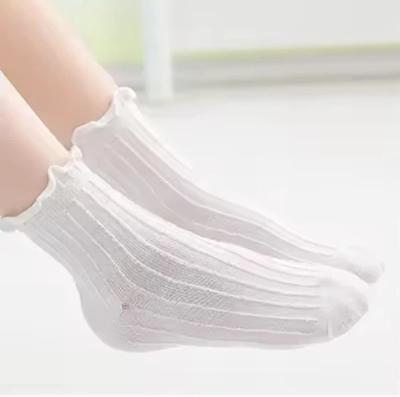 شرابات قطنية مرنة للأطفال