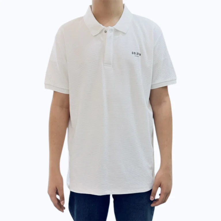 تيشيرت بولو رجالي بأكمام قصيرة.