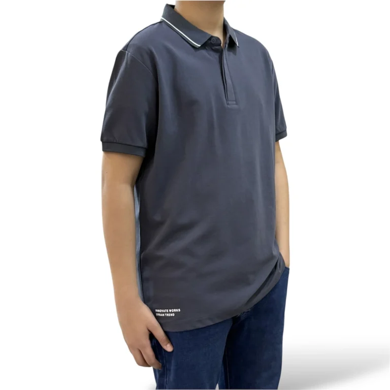 تيشيرت بولو رجالي بأكمام قصيرة