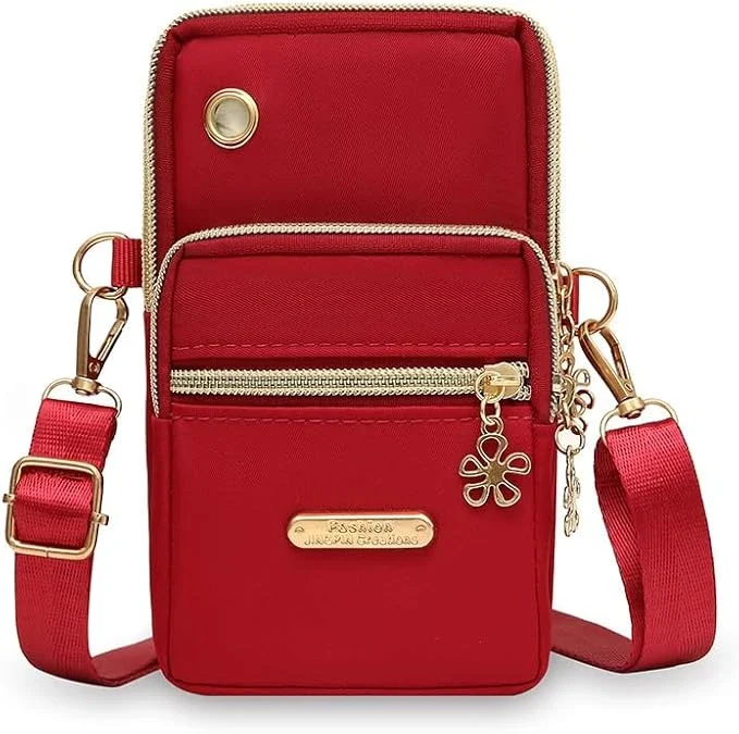 شنطة كروس صغيرة للنساء - محفظة محمولة صغيرة، شنطة كتف خفيفة الوزن