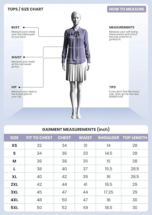 بلوزة عصرية للنساء من دروفي تريندز، موديل DT-W1550