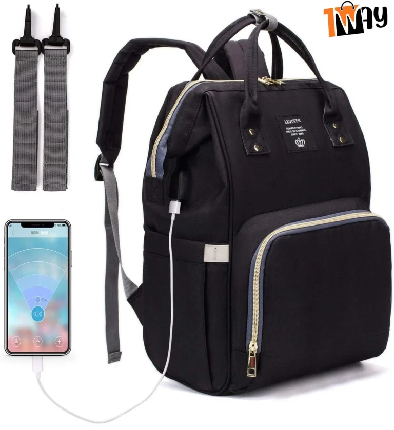 حقيبة ظهر بمنفذ شحن usb