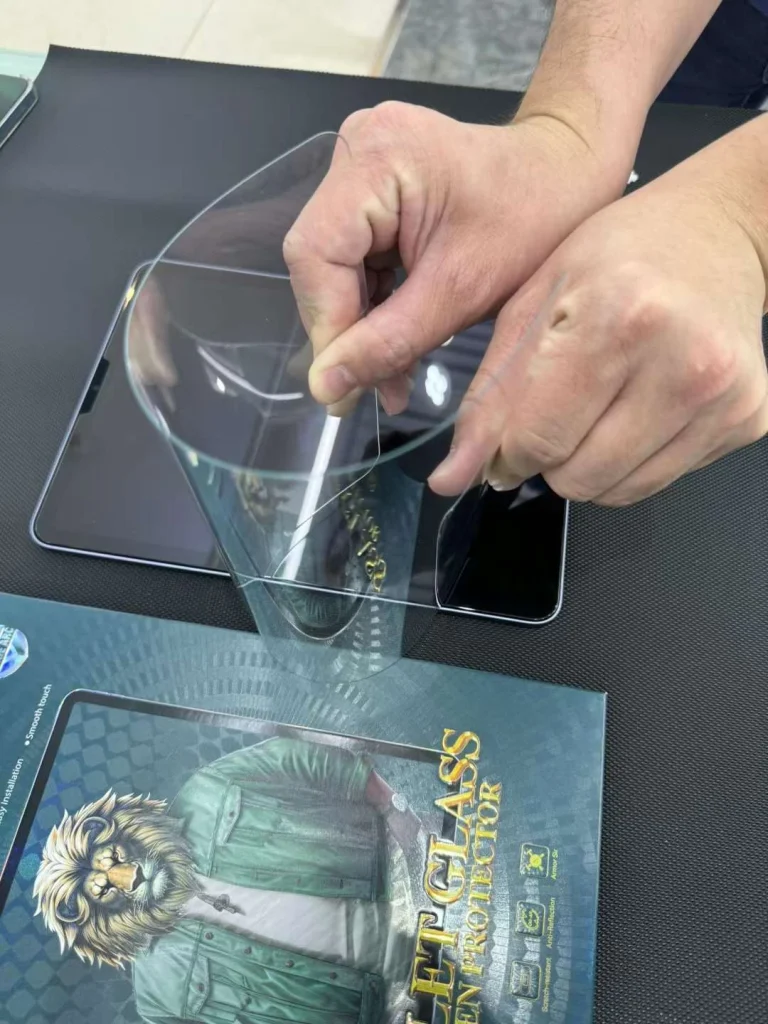شاشة حماية زجاجية للايباد