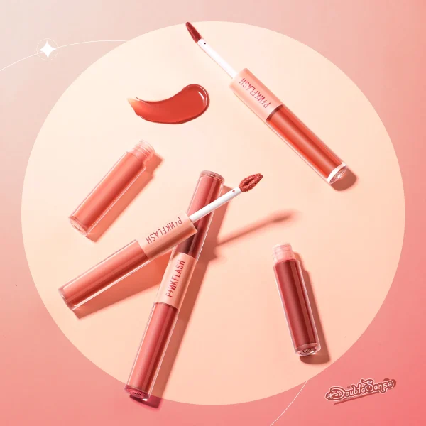 روج سائل ثنائي مزدوج –  Double Lip Gloss