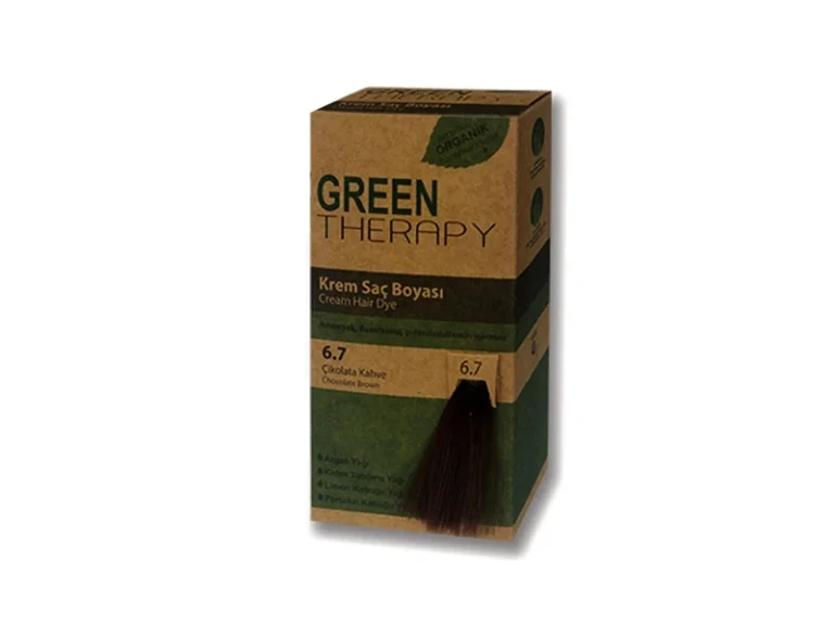 صبغة شعر “Green Therapy” العضوية – درجة 6.7 Chocolate Brown
