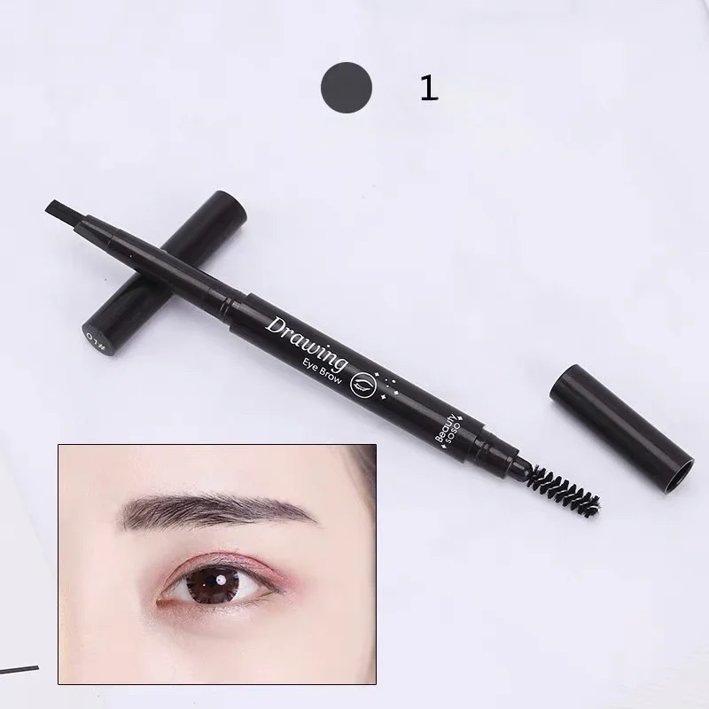 قلم حواجب مزدوج "Drawing Eye Brow" لتحديد مثالي