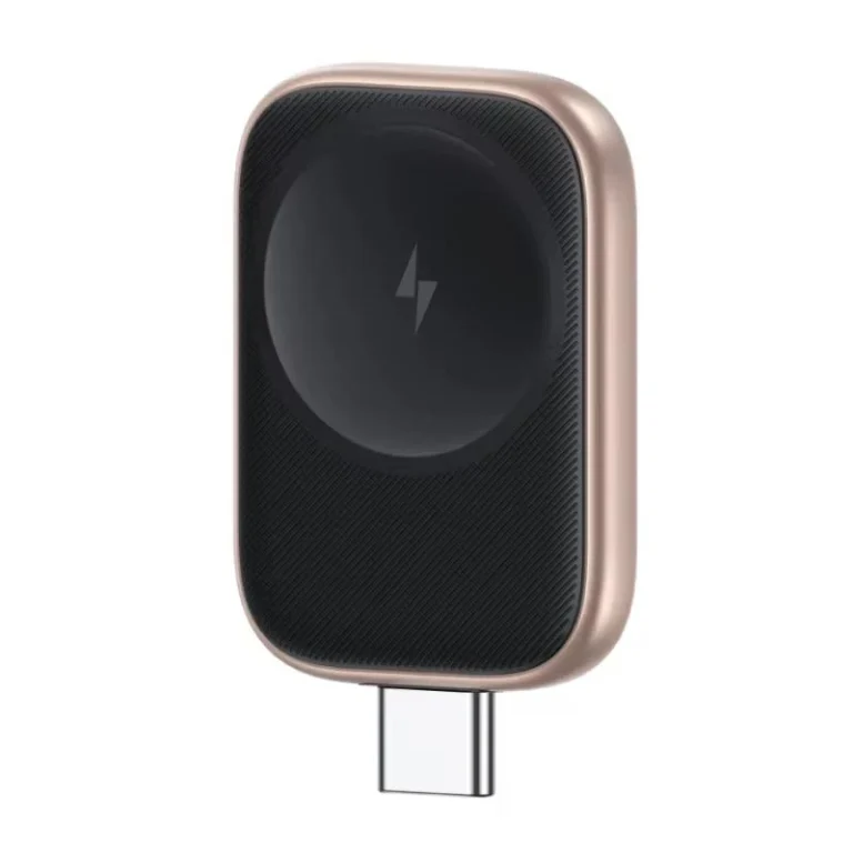 شاحن ساعة لاسلكي صغير – USB-C، عملي وسهل الحمل