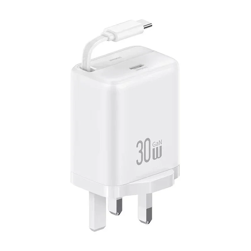 USAMS 30W GaN تايب سي -شحن سريع