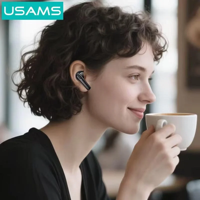 سماعة USAMS اللاسلكية – صوت عالي الجودة وتحكم ذكي