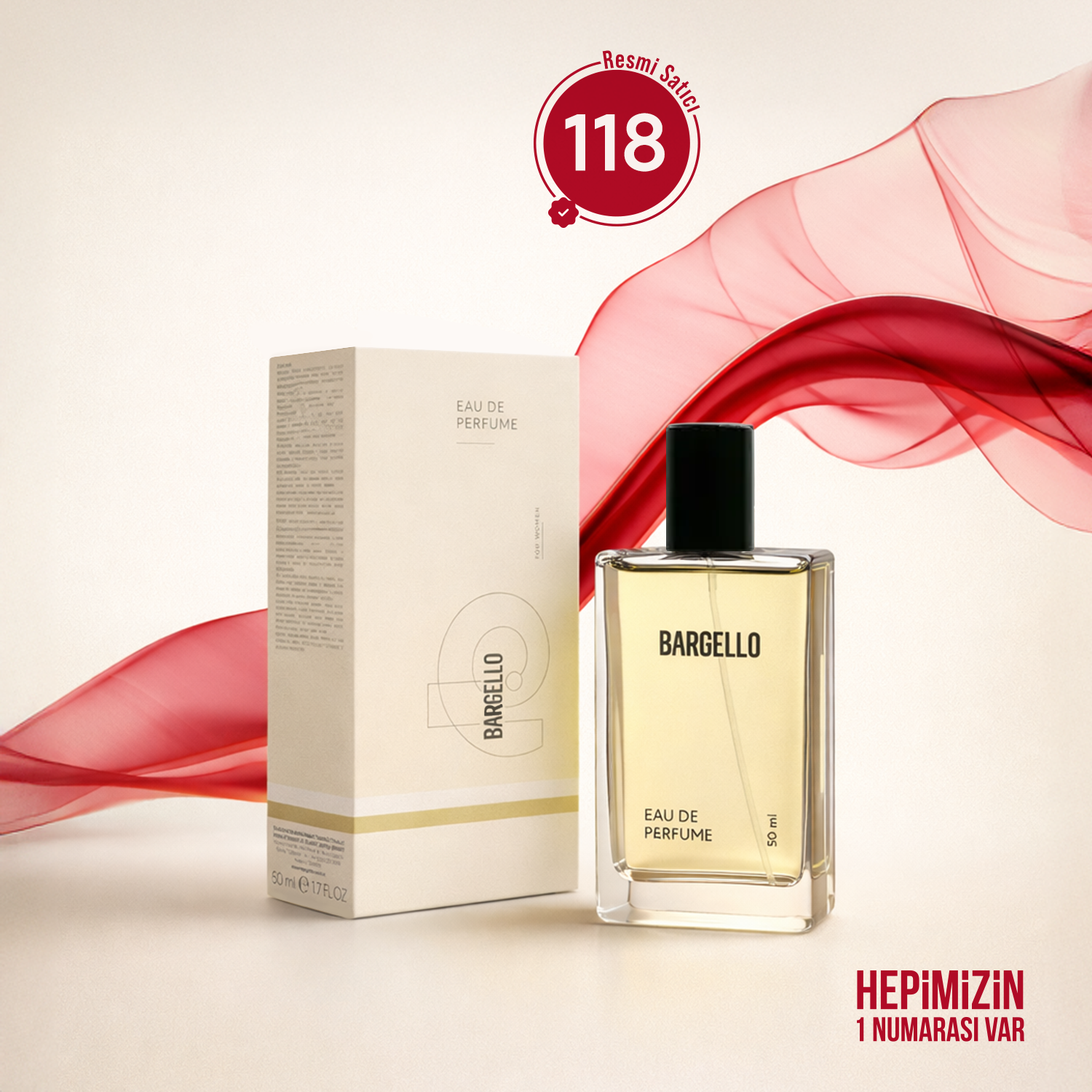 عطر بارجيلو No.118 للنساء — إصدار فور إيفر — 50 مل EDP