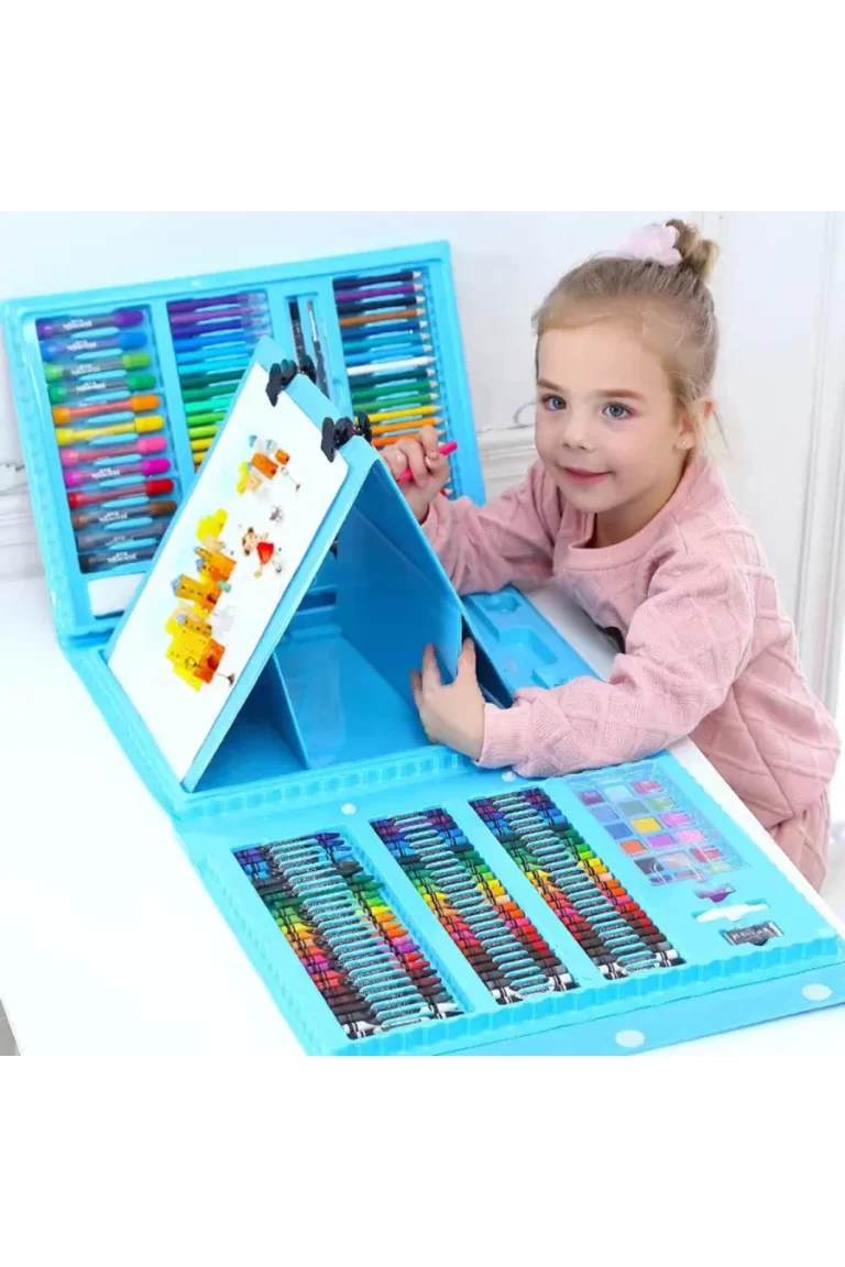 حقيبة ألوان متكاملة للأطفال لأدوات الرسم